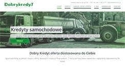 Desktop Screenshot of e-dobrykredyt.pl