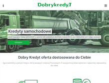 Tablet Screenshot of e-dobrykredyt.pl